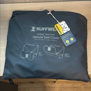 Ruffwear Dirtbag Seat Cover in Charcoal